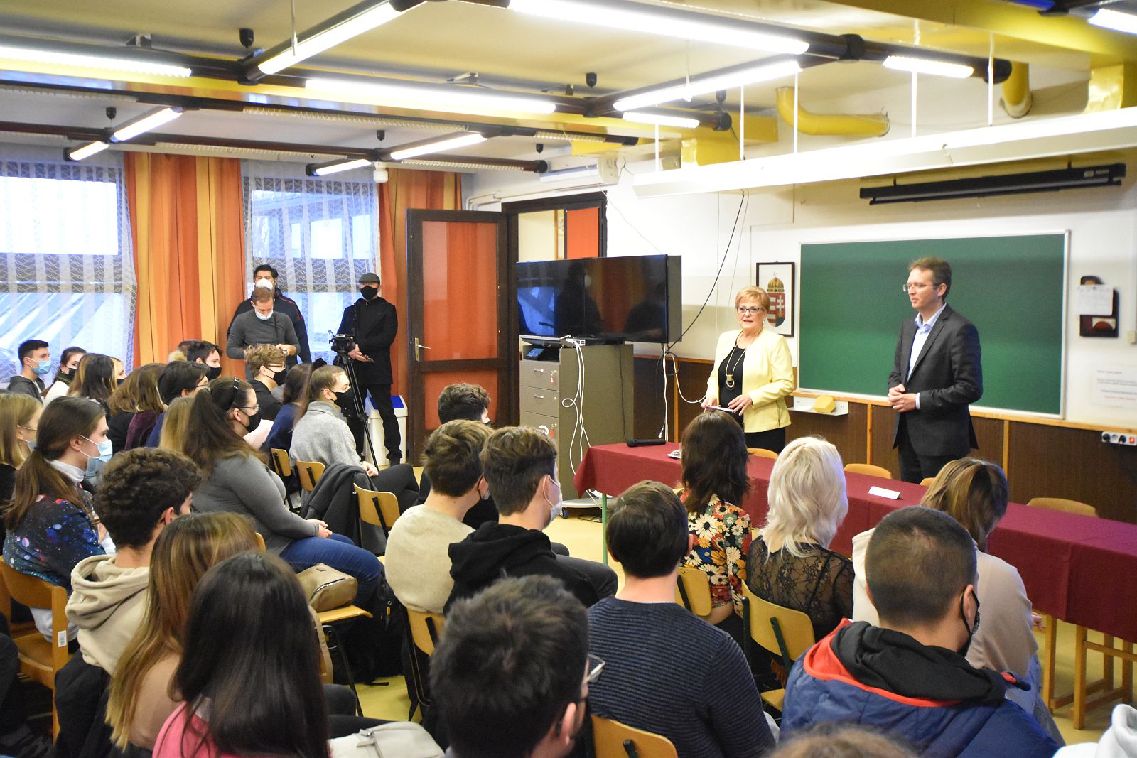 Felvételi információs nappal zárult a pályaorientációs hét a Tópartiban